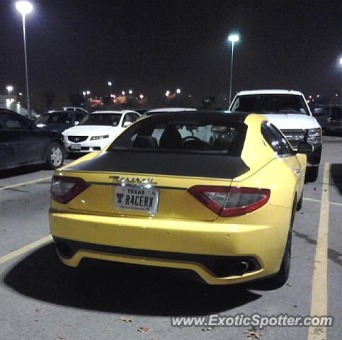 Maserati GranTurismo spotted in Arlington, Texas