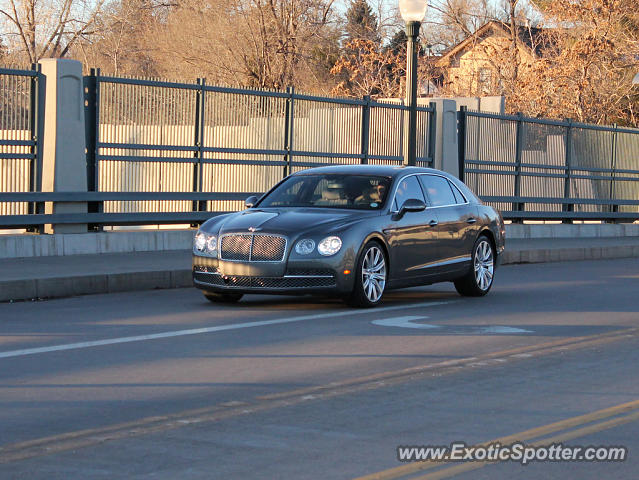 Bentley Continental spotted in Denver, Colorado