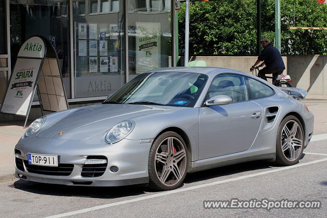 Porsche 911 Turbo spotted in Helsinki, Finland