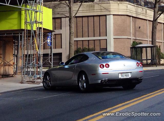 Ferrari 612 spotted in Bethesda, Maryland