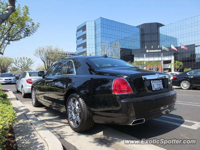 Rolls Royce Ghost spotted in City of Industry, California