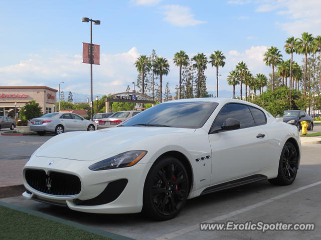 Maserati GranTurismo spotted in City of Industry, California