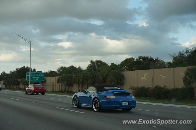 Porsche 911 Turbo spotted in I-95, Florida