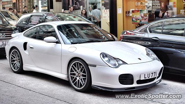 Porsche 911 Turbo spotted in Hong Kong, China