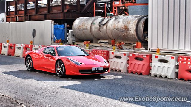 Ferrari 458 Italia spotted in Hong Kong, China