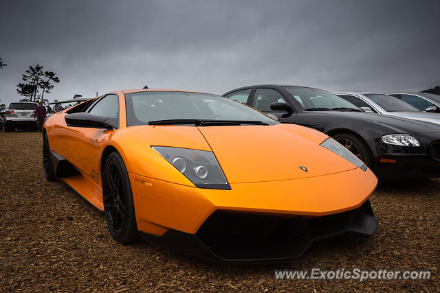 Lamborghini Murcielago spotted in Pebble Beach, California