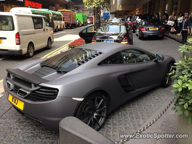 Mclaren MP4-12C spotted in Hong Kong, China