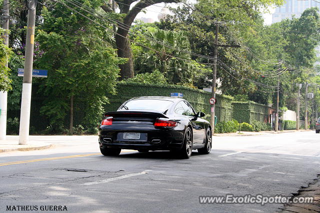 Porsche 911 Turbo spotted in São Paulo, Brazil