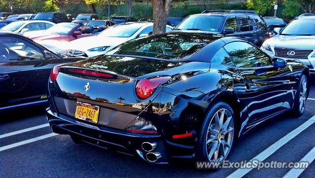 Ferrari California spotted in Manhasset, New York