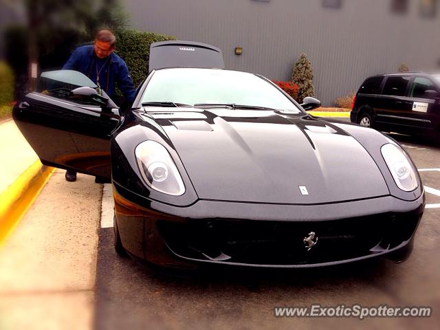 Ferrari 599GTB spotted in Dulles Airport, Virginia