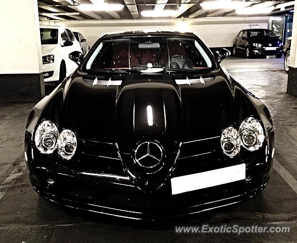 Mercedes SLR spotted in Paris, France