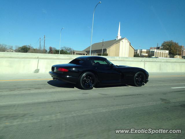 Dodge Viper spotted in Dallas, Texas