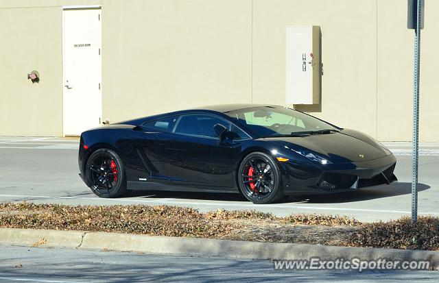 Lamborghini Gallardo spotted in Dallas, Texas