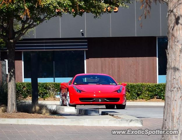 Ferrari 458 Italia spotted in Dallas, Texas