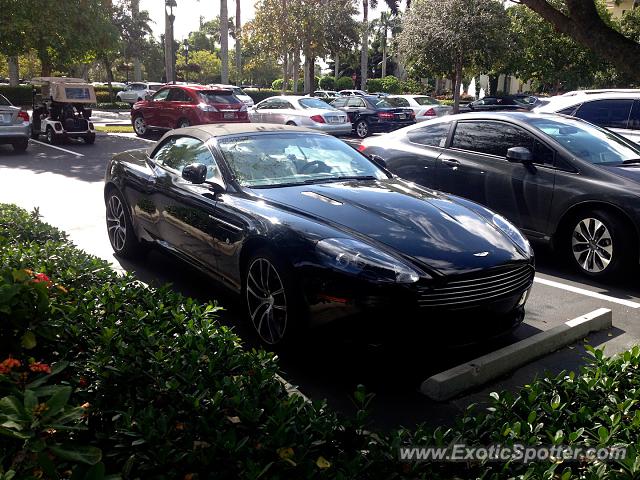 Aston Martin DB9 spotted in Boca Raton, Florida