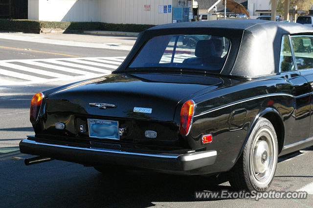 Rolls Royce Corniche spotted in Montecito, California