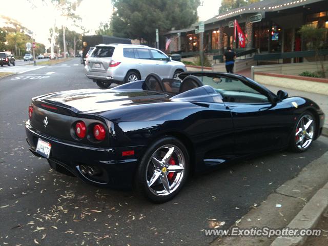 Ferrari 360 Modena spotted in Montecito, California