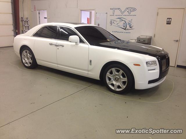 Rolls Royce Ghost spotted in Raleigh, North Carolina