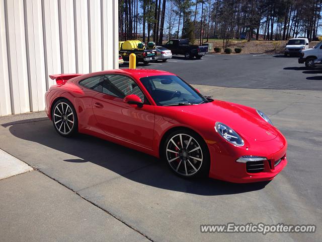 Porsche 911 spotted in Raleigh, North Carolina