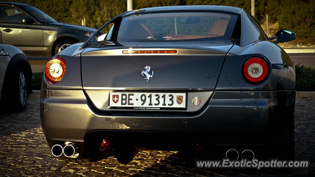 Ferrari 599GTB spotted in Guincho, Portugal