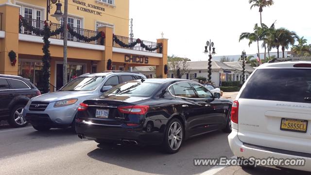 Maserati Quattroporte spotted in Naples, Florida