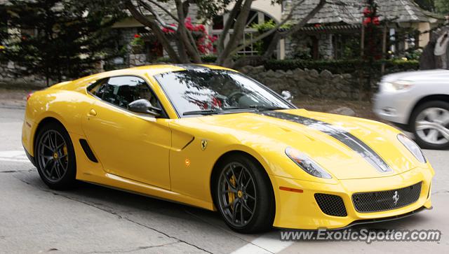 Ferrari 599GTO spotted in Carmel, California