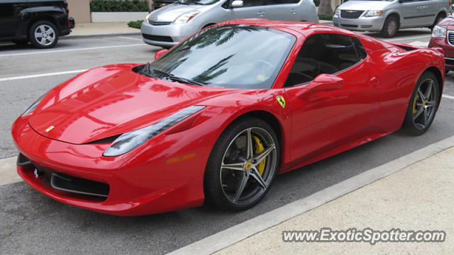 Ferrari 458 Italia spotted in Palm Beach, Florida