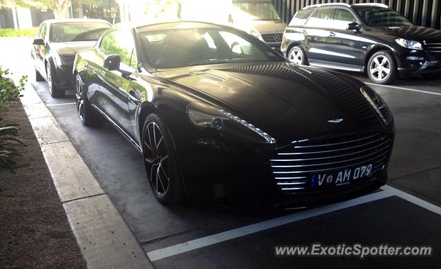 Aston Martin Rapide spotted in Melbourne, Australia