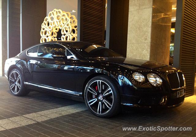 Bentley Continental spotted in Melbourne, Australia