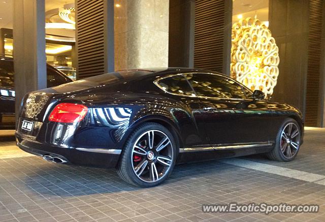 Bentley Continental spotted in Melbourne, Australia