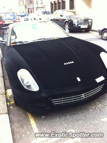 Ferrari 599GTB spotted in London, United Kingdom