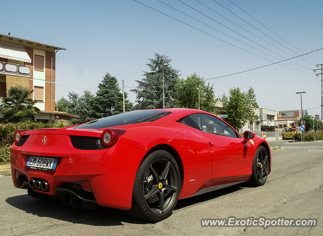 Ferrari 458 Italia spotted in Maranello, Italy