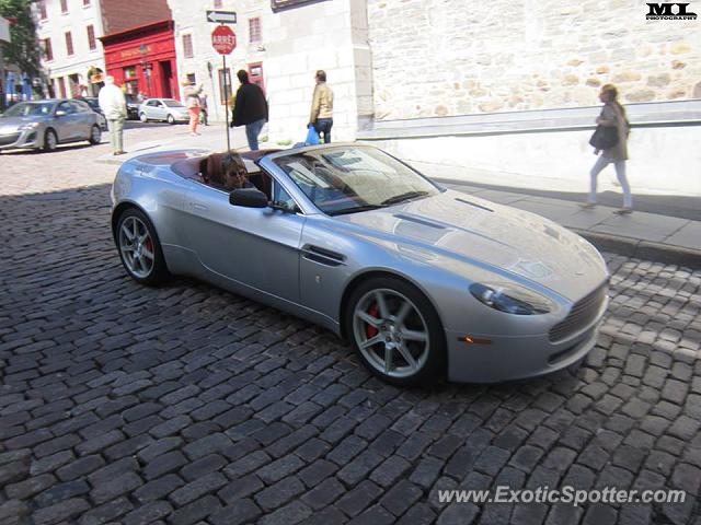 Aston Martin Vantage spotted in Montréal, Canada