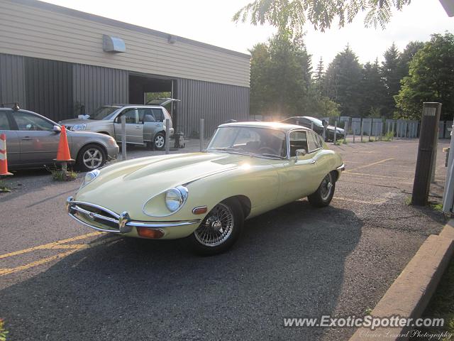 Jaguar E-Type spotted in Boucherville, Canada