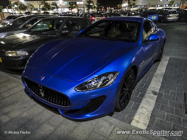 Maserati GranTurismo spotted in Be'er Sheva, Israel