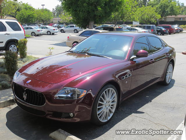 Maserati Quattroporte spotted in City of Industry, California