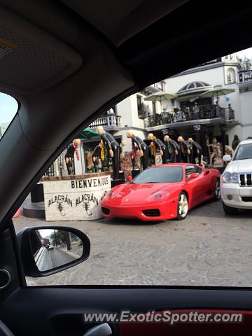 Ferrari 360 Modena spotted in Monterrey, Mexico