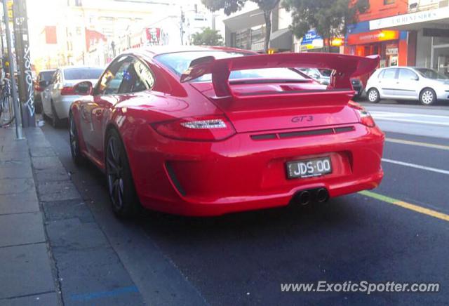 Porsche 911 GT3 spotted in Melbourne, Australia