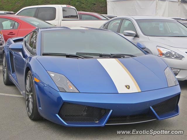 Lamborghini Gallardo spotted in Pebble Beach, California