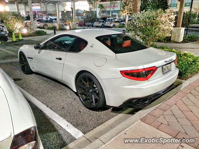 Maserati GranTurismo spotted in Jacksonville, Florida