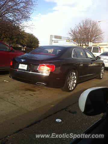 Bentley Continental spotted in Dallas, Texas