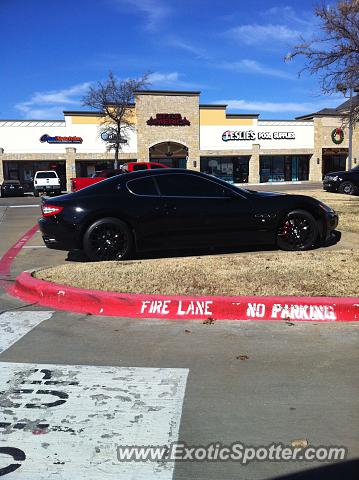 Maserati GranTurismo spotted in Dallas, Texas