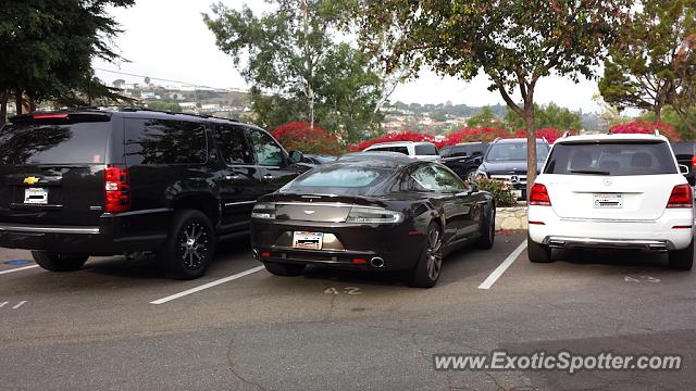 Aston Martin Rapide spotted in Palos Verdes, California