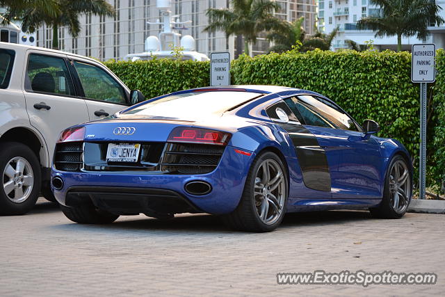 Audi R8 spotted in Miami, Florida