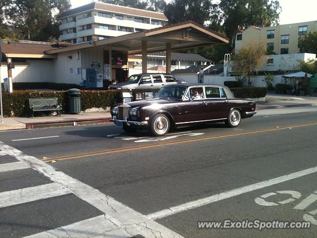 Rolls Royce Silver Shadow spotted in Montecito, California