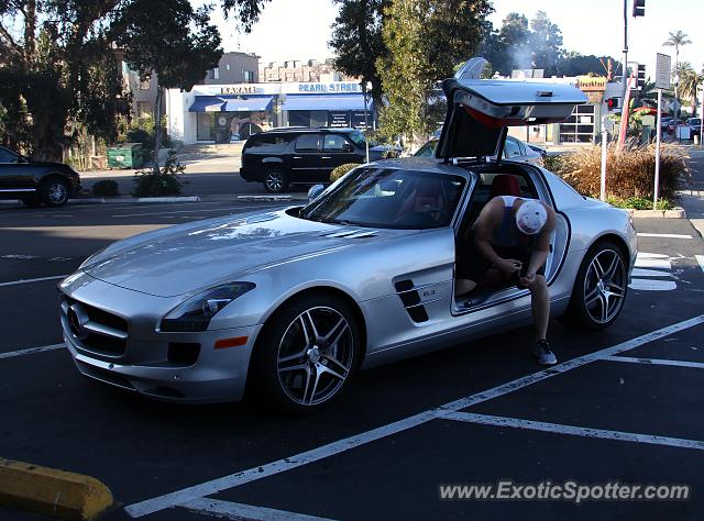 Mercedes SLS AMG spotted in La Jolla, California