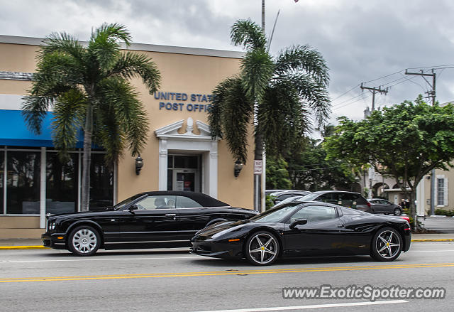 Ferrari 458 Italia spotted in Palm Beach, Florida