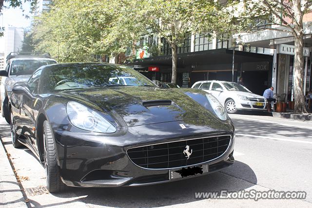 Ferrari California spotted in Kingsxxx sydney, Australia