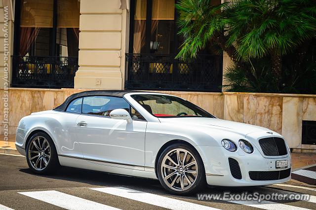 Bentley Continental spotted in Monaco, Monaco