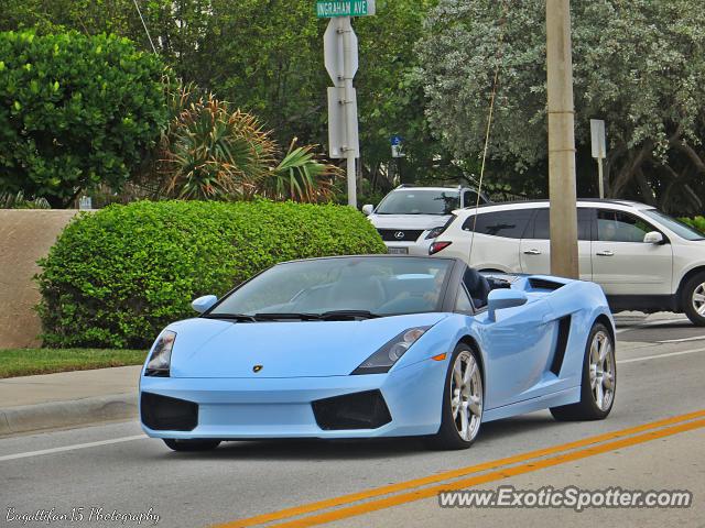 Lamborghini Gallardo spotted in Delray Beach, Florida